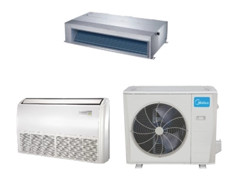 Midea 23 SEER (18+18) 36K-Btu 2-Zone Mini Split Heat Pump Clearance (R410a)