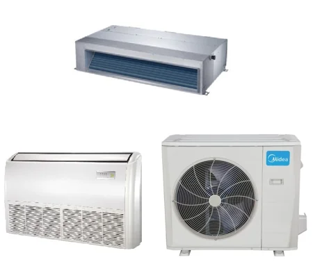 Midea 23 SEER (18+18) 36K-Btu 2-Zone Mini Split Heat Pump Clearance (R410a)