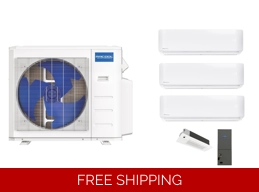 MRCOOL Self-Install 3-Room Mini Split Heat Pump (-13°F) E-Star: 23.9 SEER2/13 EER/10 HSPF (R454B)