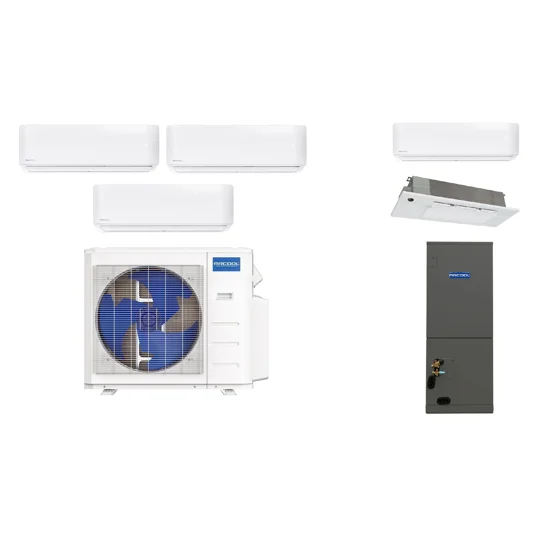 MRCOOL DIY 3-Zone Ductless Mini Split Heat Pump — 23.9 SEER2, Energy Star