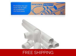 MRCOOL 4.5'' Lineset Cover For Mini Split Systems LineGuard