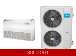 Midea 60K-Btu 19.8 SEER2 Ceiling/Floor Mini Split H-Heat (-22°F), 9.8 EER/9 HSPF (R410a)