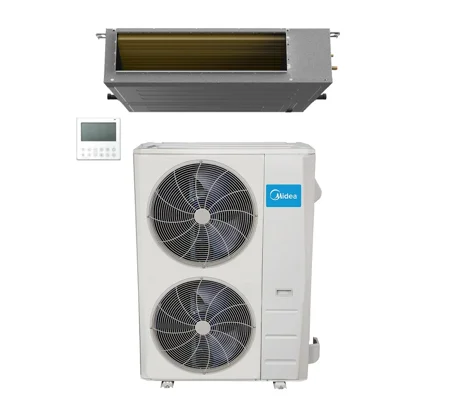 Midea 60K-Btu 17 SEER2 Slim-Duct (HI) Mini Split Heat Pump (-13°F) 10 EER/9.8 HSPF (R454B)