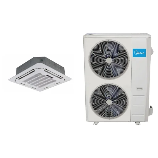 Midea 48K-Btu 17.8 SEER2 (Ceiling Cassette) Mini Split H-Heat Pump (-22°F) 9.5 EER/11.5 HSPF (R410a)