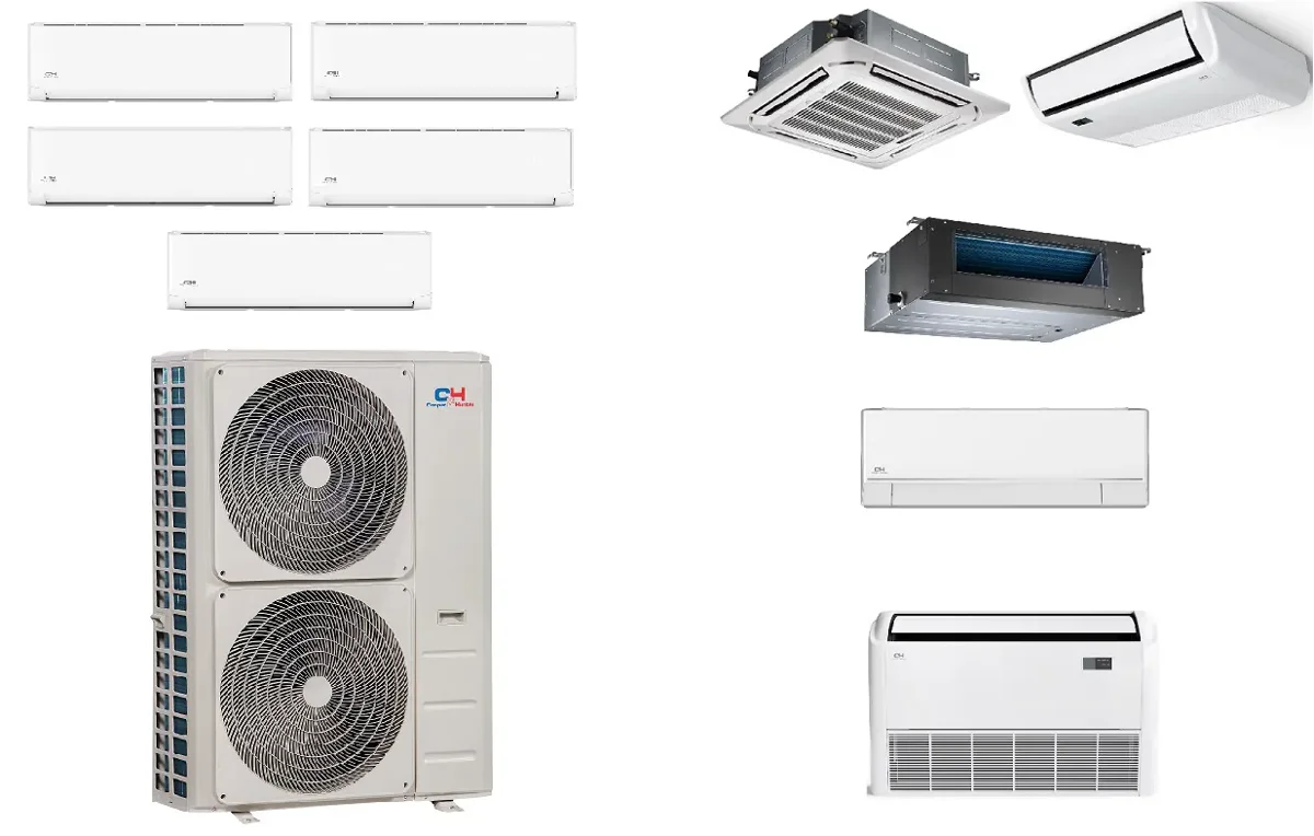 C&H 5-Zone 23.4 SEER2 Heat Pump (-13&deg;F) &mdash; R410a
