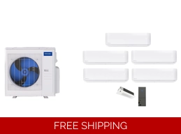 MRCOOL Self-Install 5-Room Mini Split Heat Pump (-13°F) E-Star: 23 SEER2/12 EER/9.9 HSPF (R454B)