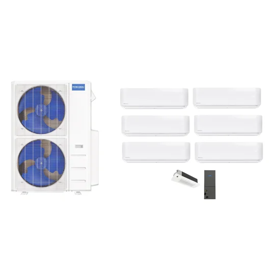 MRCOOL DIY 6-Zone Custom Mini Split AC Heat Pump (-13°F) E-Star: 21.8 SEER2/12 EER/10 HSPF (R454B)