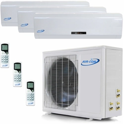 Multi Zone Ductless Mini Split Warehouse