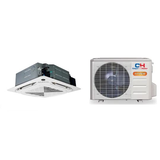 C&H 18K-Btu 20 SEER2 Cassette Mini Split H-Heat Pump (-22°F) E-Star: 12.5 EER/12.3 HSPF (R454B)
