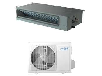 AirCon 9K-Btu 18 SEER2 Ducted Mini Split Heat Pump (5°F) E-Star: 12 EER/9 HSPF (R410a)