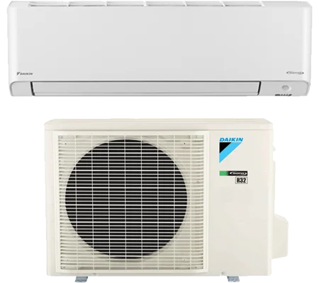 Daikin 24K-BTU 22 SEER Mini Split Heat Pump (-13°F) Wi-Fi: 12 EER/10 HSPF (R32)