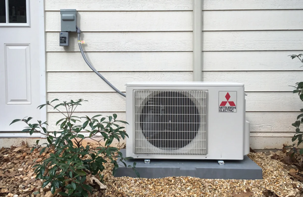 Ductless AC Install Mini Split Warehouse