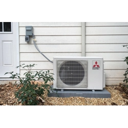 Ductless AC Install Mini Split Warehouse