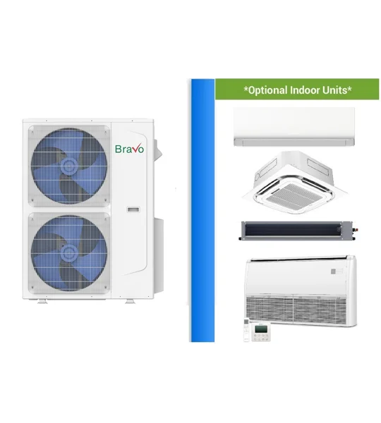 Bravo 4-Zone Custom Mini Split (-13°F) Heat Pumps (R32) - (Buy 22 or More)