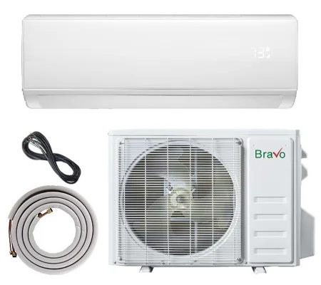 Bravo 110v-115v 12K-Btu 17 SEER2 Mini Split Heat Pump (-4°F) 9.5 EER/9.5 HSPF, WIFI (R32)