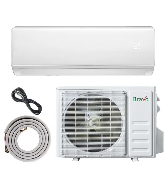 Bravo 24K-Btu 17 SEER2 Mini Splits (-4°F) Heat Pumps with 13' Kits - R32 - (Buy 60 or More)