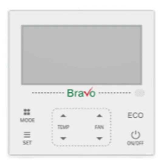 Bravo 18K-Btu 18.8 SEER2 Central AC Mini Split Heat Pump (-4°F) Wifi: 11.5 EER/8.6 HSPF (R32)