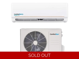 ComfortStar 18K-Btu 22 SEER2 Mini Split Air Conditioner (Cool Only) +WIFI, E-Star: 12.4 EER (R32)