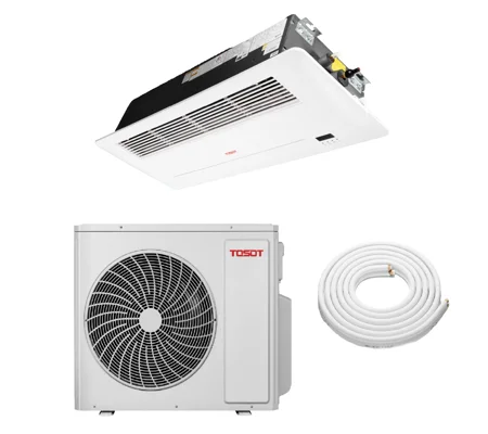 TOSOT 9K-Btu 22 SEER2 Slim Cassette Mini Split H-Heat Pump (-22°F), Wi-Fi, 13.1 EER/9.5 HSPF (R32)