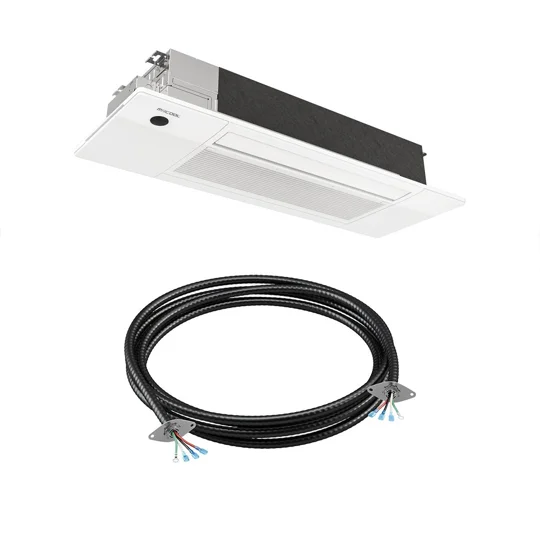 MRCOOL DIY 12K-BTU Cassette Mini Split H-Heat Pump (-22°F) E-Star: 22.2 SEER2/12.5 EER/10.8 HSPF