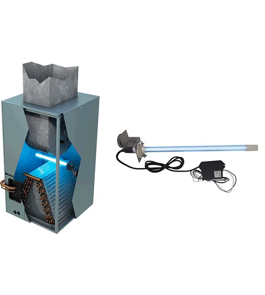 Clean-Air UV Light for Central Units - Kills up to 99% of airborne pathogens in your AHU