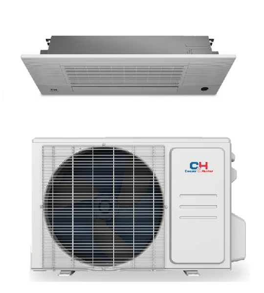 C&H 9K-Btu Slim Cassette 22.1 SEER2 Mini Split Heat Pump (-13°F) E-Star: 14.4 EER/11.8 HSPF (R454B)