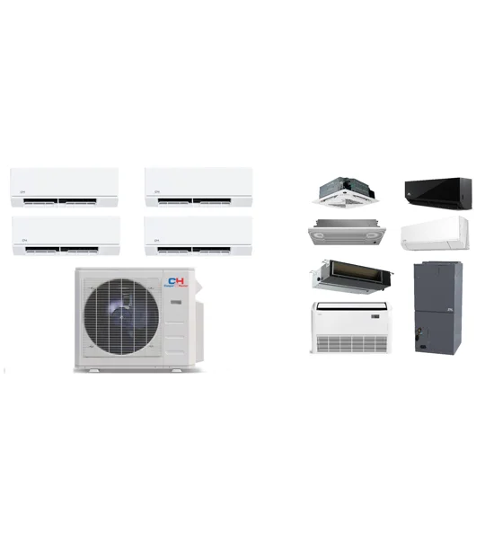 C&H 4-Zone Custom Mini Split (-13°F) Heat Pumps (R454B) - (Buy 17 or More)