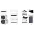 C&H 6-Zone 24 SEER2 Mini Split AC Heat Pump (-13°F) E-Star: 12.5 EER/10.3 HSPF (R454B)