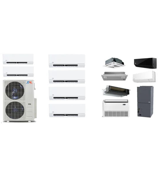 C&H 6-Zone Custom Mini Split (-13°F) Heat Pump (R454B) - (Buy 10 or More)