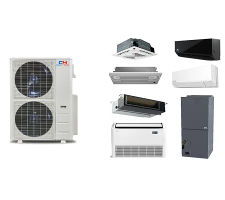 C&H 6-Zone Custom Mini Split AC Heat Pump (-13°F) E-Star: 24 SEER2/12.5 EER/10.3 HSPF (R454B)