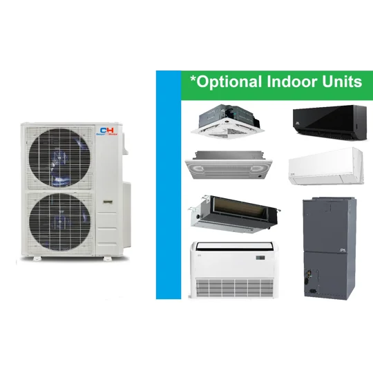 C&H 6-Zone Custom Mini Split AC Heat Pump (-13°F) E-Star: 24 SEER2/12.5 EER/10.3 HSPF (R454B)