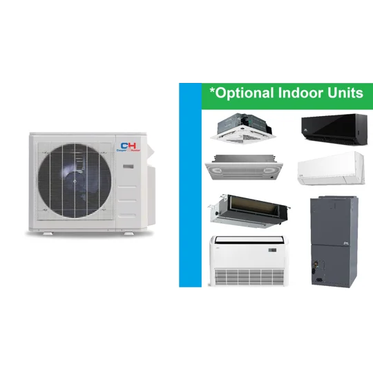 C&H 3 Zone Custom Mini Split AC Heat Pump (-13°F) E-Star: 25.1 SEER2/14 EER/9.8 HSPF (R454B)