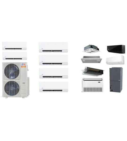C&H 6-Zone Custom Mini Split (-22°F) H-Heat Pumps (R454B) - (Buy 10 or More)