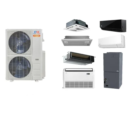 C&H 6-Zone Custom Mini Split AC H-Heat Pump (-22°F) E-Star: 23 SEER2/12 EER/11 HSPF (R454B)
