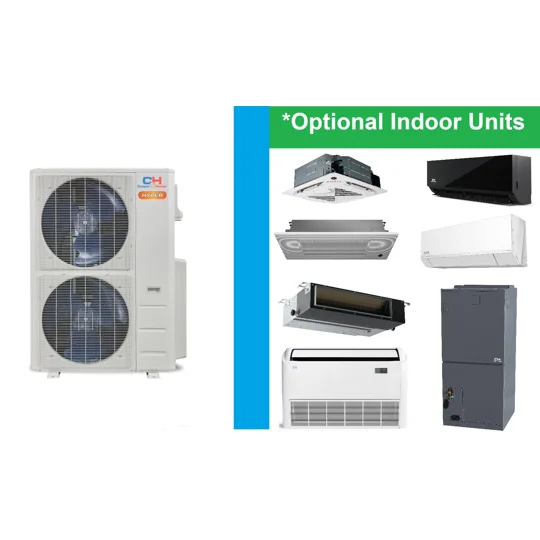 C&H 6-Zone Custom Mini Split AC H-Heat Pump (-22°F) E-Star: 23 SEER2/12 EER/11 HSPF (R454B)