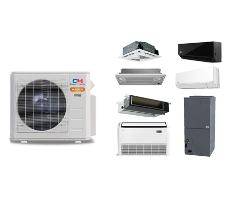 C&H (2-6 Zone) Custom Mini Split Heat Pump - AC (-22°F) E-Star: 25 SEER2/15 EER/10.4 HSPF (R454B)