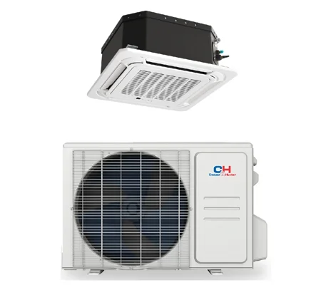 C&H 9K-Btu Cassette 21.6 SEER2 Mini Split Heat Pump (-13°F) E-Star: 14.3 EER/11.3 HSPF (R454B)