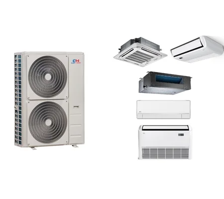 C&H 5-Zone Custom Mini Split Heat Pump (-13°F) E-Star: 23.4 SEER2/12.5 EER/8.7 HSPF (R410a)