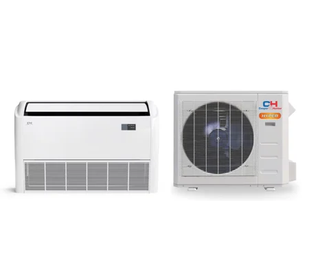 C&H 24K-Btu 20.4 SEER2 Ceiling-Floor Mini Split X-TREME Heat (-22°F)E-Star: 12 EER/12.1 HSPF (R454B)