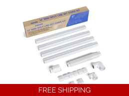 C&H 3'' PVC Lineset Cov..