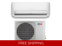 Cooper Hunter 115v 12K-Btu 20 SEER Mini Split Cooling & Heating 5°F, 400-600 ft² (R410a)