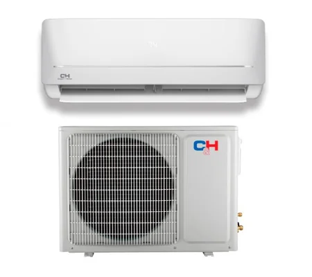 C&H 9K-Btu 115v/110v 21.5 SEER2 Mini Split Cooling & Heating (5°F) E-Star: 12.5 EER/9 HSPF (R410a)
