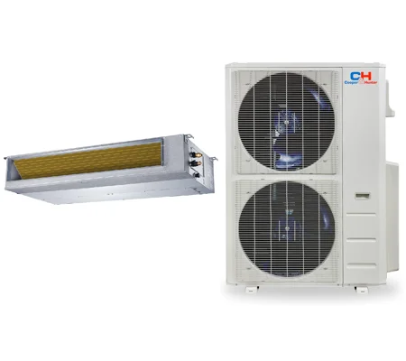 C&H 48K-Btu 17.1 SEER2 (HS-Slim Ducted) Mini Split Heat Pump (-13°F) 10 EER/9.8 HSPF (R454B)