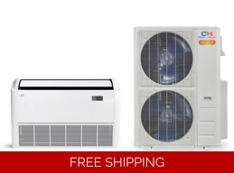 Cooper Hunter 60K-Btu 18 SEER2 FC Mini Split Heat Pump (-22°F) E-Star: 9 EER/10.7 HSPF (R454B)