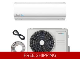 ComfortStar 18K-Btu 18.3 SEER2 Mini Split Heat Pump (5°F) 9.9 EER/8.7 HSPF (R410a)