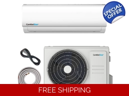 ComfortStar 18K-Btu 18.3 SEER2 Mini Split Heat Pump (5°F) 9.9 EER/8.7 HSPF (R410a)