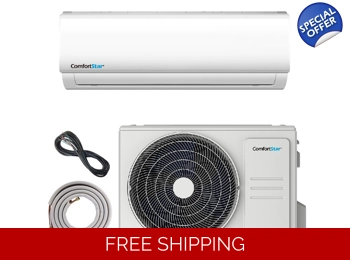 CS 18 SEER 18000 Btu Ductless Mini Split Heat Pump Ton Air
