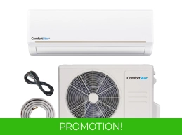 ComfortStar 18000 BTU 21 SEER2 Ductless Mini-Split Air Conditioner Only 230V CLEARANCE (R410a)