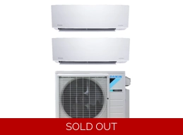 17 SEER2 Dual-Zone 5°F [10 EER, 9 HSPF] Daikin OTERRA Mini Split Air Conditioner Heat Pump