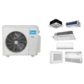 Midea (2-5 Zone) Custom Mini Split AC, H-Heat Pump (-22°F) E-Star 22.4 SEER2/12 EER/9.5 HSPF (R410a)